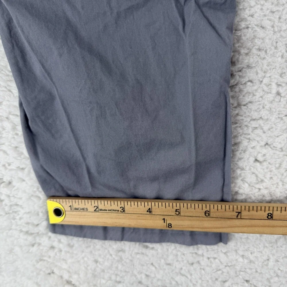 Banana Republic Aiden‎ Chino Pants Mens 30x28 Gray Regular Fit Cotton Casual